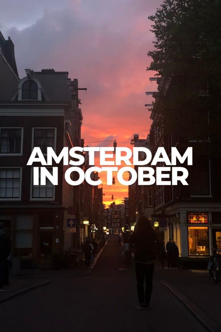 Fall in Amsterdam: Bikes, Canals, Still Busy but Better