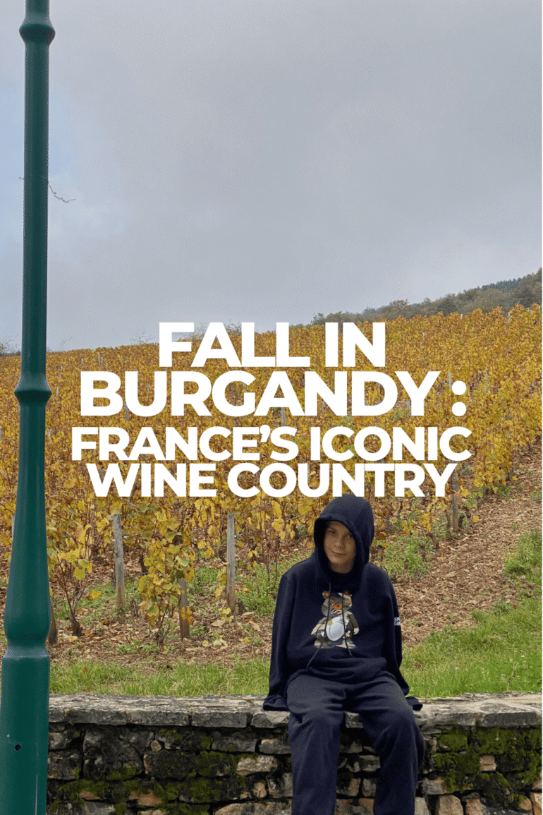 Fall in Burgundy: Wine, Color, and Under-the-Radar Charm