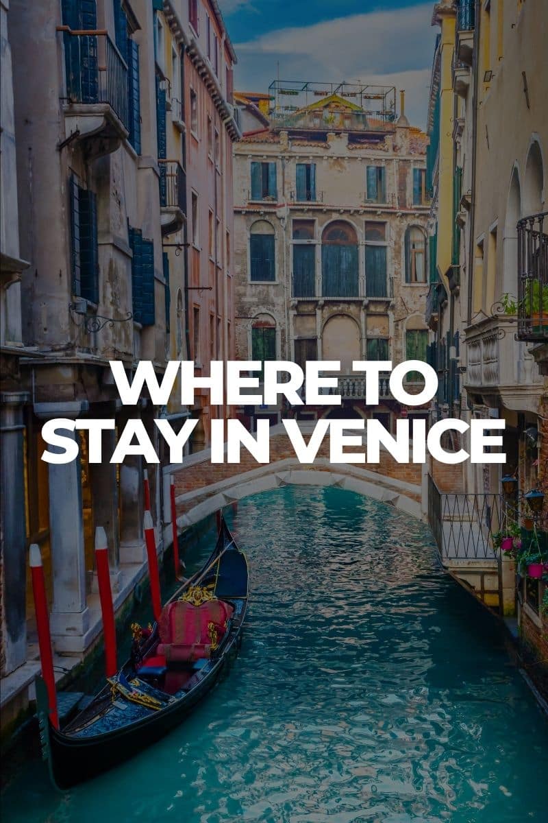 Grand Canal and gondolas, where to stay in Venice Italy