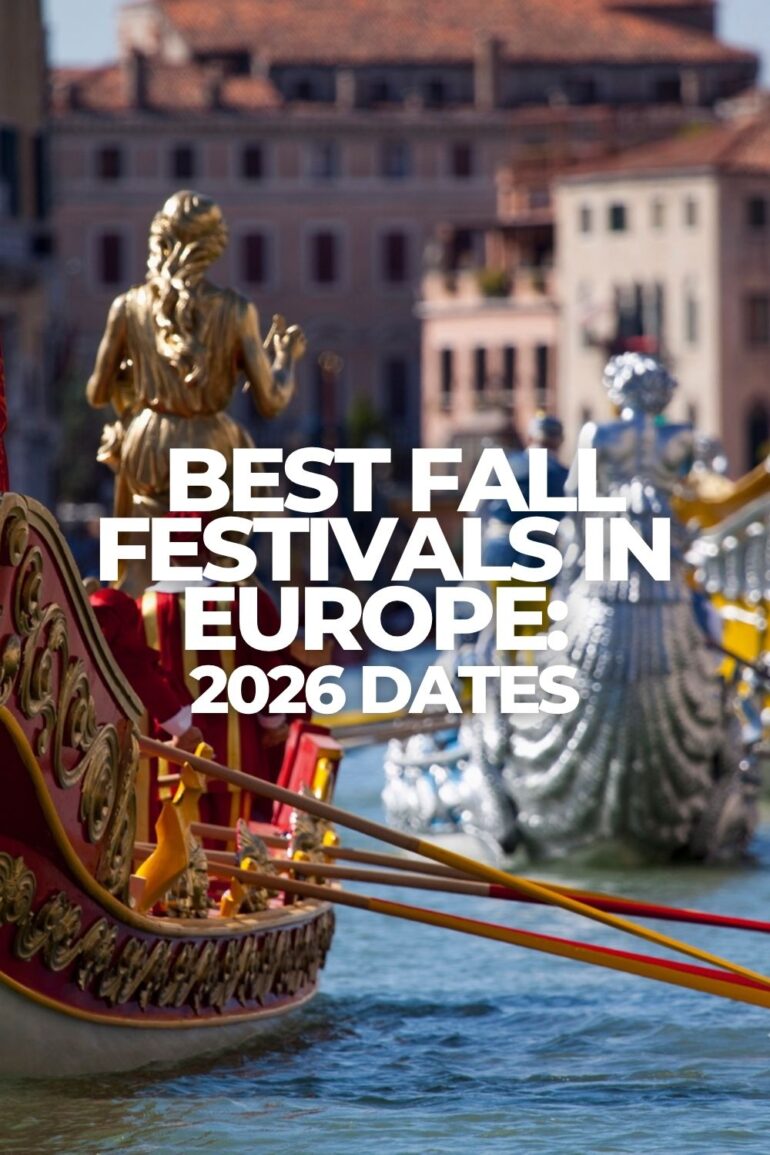 Best Fall Festivals in Europe (2026 Dates)