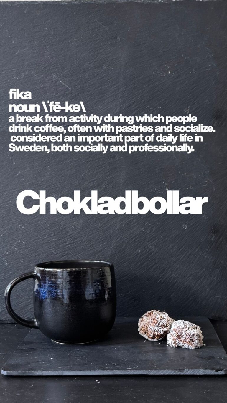 Fika/Chokladbollar recipe