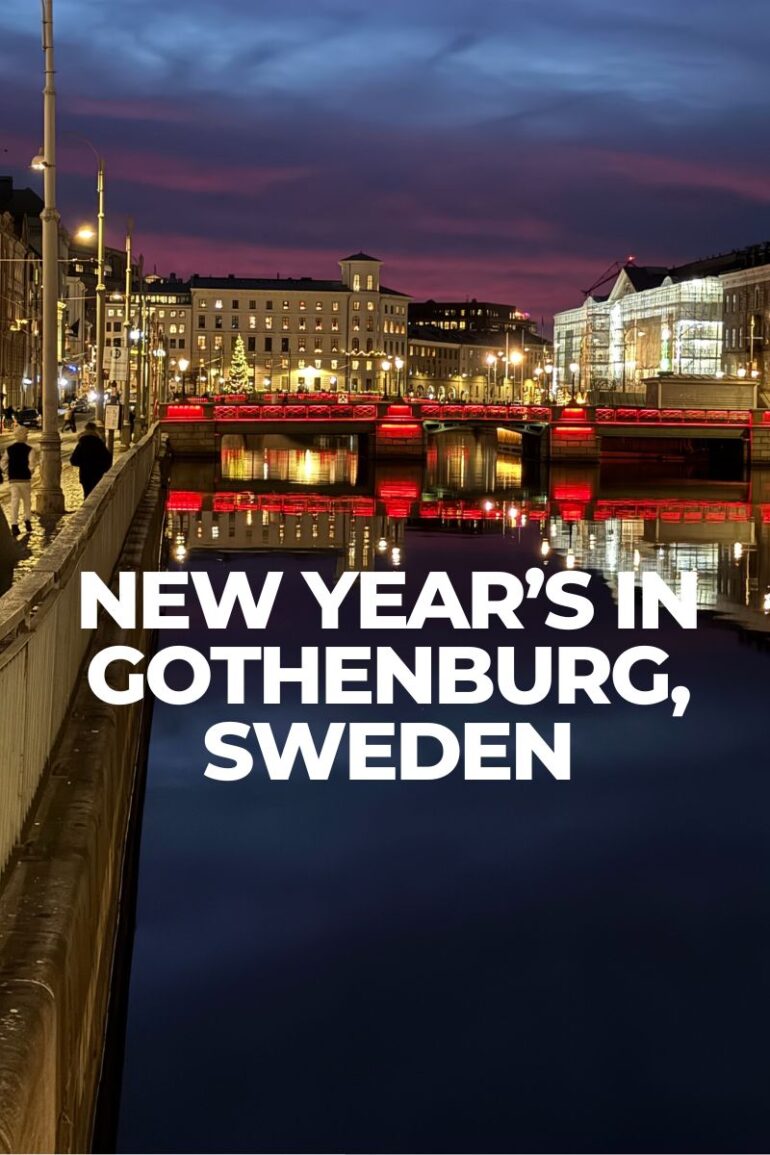 New Year’s in Gothenburg, Sweden