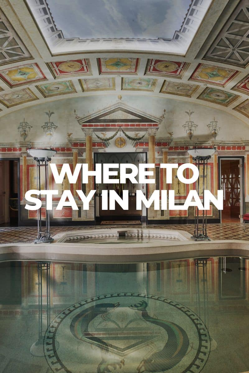 Milan Duomo and Galleria, where to stay in Milan Italy