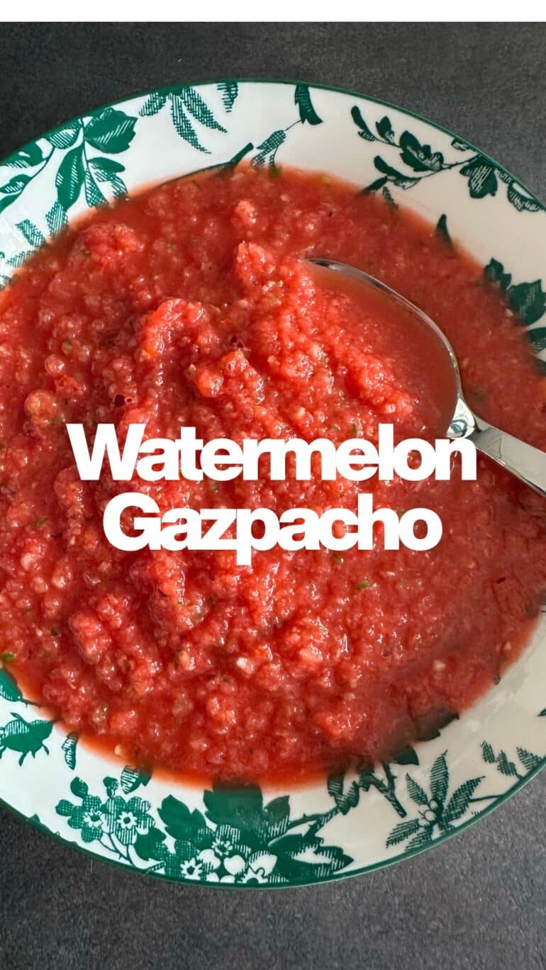 Watermelon Gazpacho Recipe: Spain’s Coolest Summer Soup
