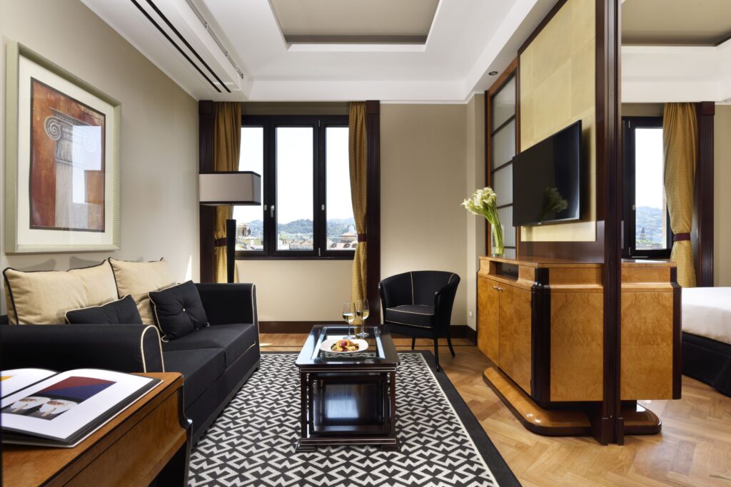 Principi di Piemonte hotel room Turin