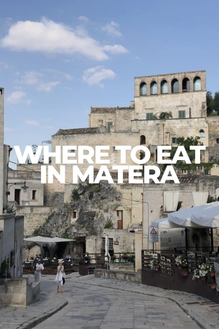 Where to Eat in Matera: Best Restaurants, Cafés and Local Food