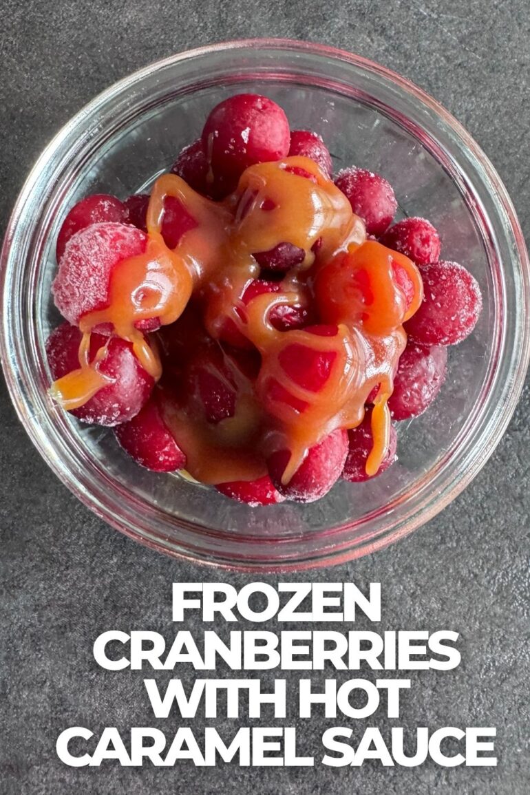 Cranberries and Caramel Recipe