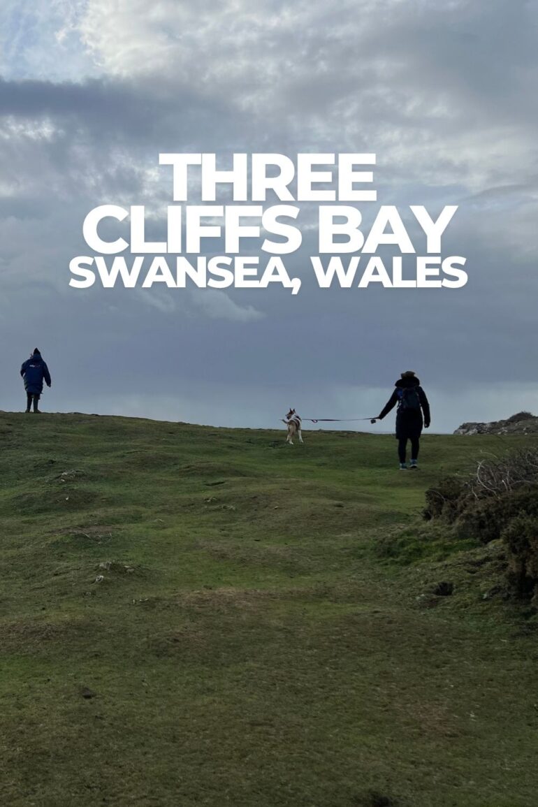 Three Cliffs Bay on the Gower Peninsula in South Wales